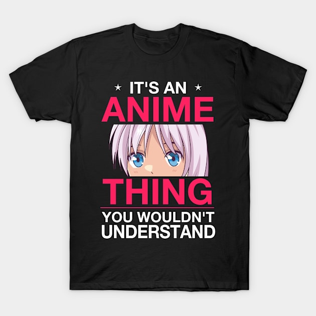 Anime Manga Cosplay Comic Kawaii Otaku Geek Gift T-Shirt by Tee__Dot